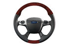 Aw1169l002-dcf - Carbon Leather Black Steering Wheel Inserts
