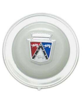 B5a-3627 Carpenter Horn Button Emblem 1955 Ford Car