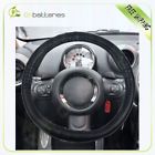 Cb116013s01 Black Pvc Leather Durable Vehicle Car Suv Steering Wheel Cover