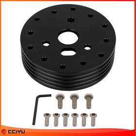 Ze961830416019601g Cciyu 1 Inch Black Steering Wheel Hub Adapter Spacer For 6 Hole Grant Ax 3 Us Seller