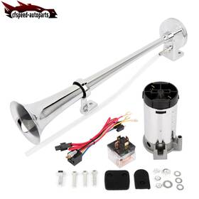 Cf108082sa01 Cfspeed-autoparts For Van Train Car Truck Boat Air Horn Compressor Kit 12v 150db Single Trumpet