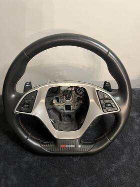 23377939 Chevrolet Oem Corvette C7 Z06 Steering Wheel Carbon Trim Rev Match