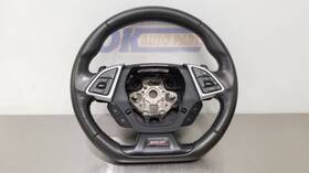 235.gm1u21 Chevrolet 21 Chevy Camaro Ss Steering Wheel With Controls And Paddle Shift Black Leather