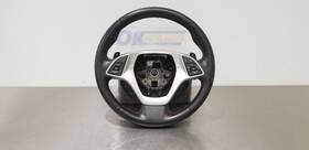 235.gm1y14 Chevrolet 14 Chevy Corvette C7 2lt Steering Wheel With Controls And Paddle Shift Black