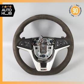 286167 Chevrolet 12-15 Camaro Zl1 Steering Wheel Flat Bottom Suede Black Oem