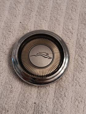 3898267 Chevrolet 1967 Chevy Impala Steering Wheel Center Cap Horn Button Gm B Body Ss 396 427
