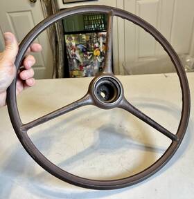 753247 Chevrolet Oem Gm Vintage Original 1937 1938 Steering Wheel Master Deluxe 38 39