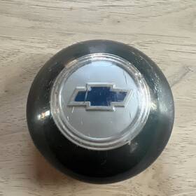 757704 Chevrolet 1949 1950 Deluxe Steering Wheel Center Hub Cap Horn Button