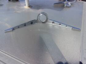 767939 Chevrolet 1962 Impala Steering Wheel Horn Ring Insert Broken Tabs Pitting
