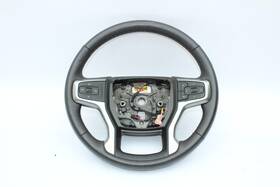 814526588 Chevrolet 2019-2023 Silverado Tahoe Steering Wheel Black Leather Oem