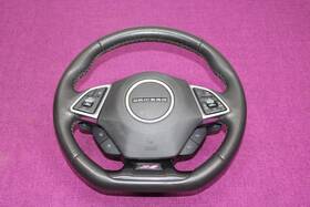 84209519 Chevrolet 16-23 Chevy Camaro Ss Leather Steering Wheel Assembly With Paddle Shifters Oem 79k