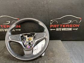 84681364 Chevrolet 20-24 Chevy Equinox Black Leather Wrapped Steering Wheel