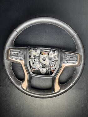 85551802 Chevrolet Steering Wheel Black Heated Pre-crash 2021-22 Silverado 1500