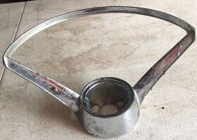 9741752 Chevrolet 1965-67 Corvair Steering Wheel Horn Ring Oem