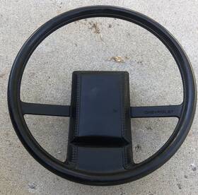 9766758 Chevrolet 1982-1992 Camaro Berlinetta Steering Wheel Horn Pad Button Cover Square Style