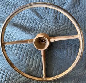 Sum-rp22576 Chevrolet 1967 1968 Truck Original Steering Wheel Made In Usa Gm