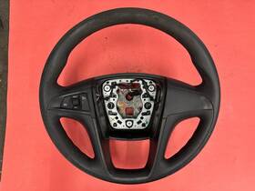 Sw522 Chevrolet 2010-2011 Chevy Equinox Steering Wheel With Functions Foam Black Used Oem