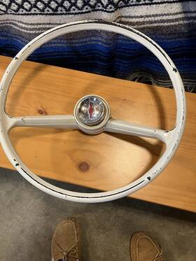 235.gm8564 Chevrolet Truck Steering Wheel With Horn Button Fits 1964 10 Pickup 1212176