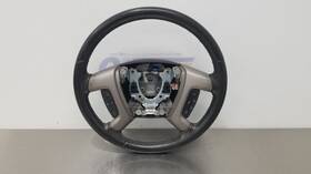 235.gm8x11 Chevrolet Truck 11 Chevy Silverado 1500 Steering Wheel With Controls Black Leather