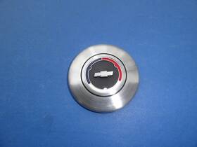 W399b Chevrolet 1967-1968-1969 Caprice And Impala Wood Wheel Horn Button Assembly-new