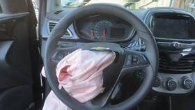 235-10219 Chevy Steering Wheel Black Urethane With Radio Control Fits 19-22 Spark 154825