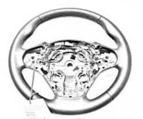 1vk69dx9ab Chrysler 2011-2016 Town /country Black Lea Steering Wheel Only Oem