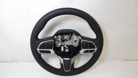 235-10039 Chrysler 2022-2024 Pacifica Leather Steering Wheel Heated With Controls Black Oem
