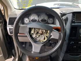 235.ch1408 Chrysler Steering Wheel 2008 Town And Country Van Sku#4298632