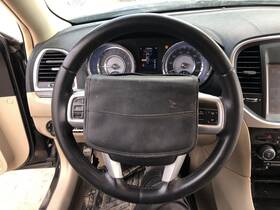 235.ch1u14 Chrysler 2014 300 Factory Steering Wheel 4 Spoke Black Leather 957591