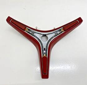 3467866 Chrysler 1971-1974 Mopar Steering Wheel Horn Pad Button Maroon Interior Trim Column Cover