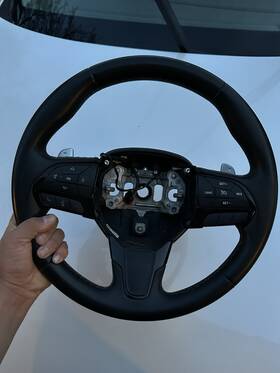5zc03mtlaf Chrysler 15-18 300 Leather Steering Wheel Aloy Edition