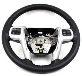 P1tj67dx9ae Chrysler 2011 - 2014 200 Leather Steering Wheel Audio Controls Oem