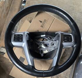 1wc17dx9ac Chrysler Trucks 2012-2016 Town And Country Black Leather Power Steering Wheel