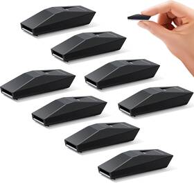 Dwh08 Citkou 8pcs Deer Whistles For Cars Horns Vehicles 8 Pack H Black