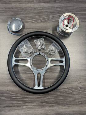Stw132ka2 Cj Classics Steering Wheel For 1968-73 Mustang