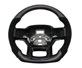 Cbk-f150-str0001-mk Cobra-tek Matte Real Carbon Fiber Steering Wheel For 21-25 Ford F150 F-150 F 150 Non-heat