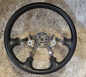10419489 Corvette 97-04 C5 Black Leather Steering Wheel Oem 1424-e2 New Old Stock
