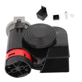 12201204 Csdex 12v 130db Electric Dual Tone Compact Air Horn Kit For Motorcycle Yacht Boat