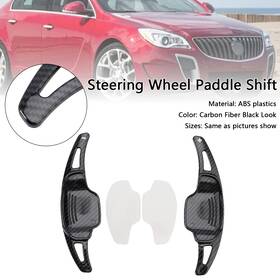 C160-a061-a Darupsun Carbon Look Steering Wheel Paddle Shifter Extension Covers Fit Chevy Camaro