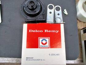 1892247 Delco Remy D1940 Nos Gm Klaxon Horn High F Note With Hardware