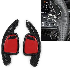 Dictorcoltd 421113496496 Carbon Fiber Steering Wheel Shift Paddle For Audi Rs4 Rs5 Rs7 Rs6 2019-2022