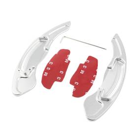 Dictorcoltd 550732224934 Silver Steering Wheel Shift Paddle Extension Shifter For Honda Accord Acura Cdx