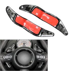 Dictorcoltd 550748647932 Carbon Fiber Steering Wheel Shift Paddle For Mini R55 R56 R57 R58 R59 R60 R61