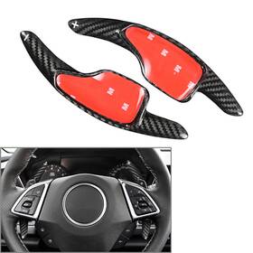 Dictorcoltd 770000855404 1 Pair Carbon Fiber Steering Wheel Shift Paddle For Chevrolet Camaro 2016-22