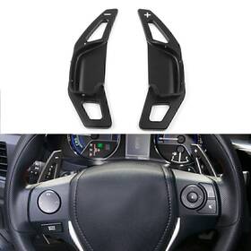 Se2050yfa051-2 Dictorcoltd Blk Steering Wheel Shift Paddle Extension Shifter For Toyota Corolla Rav4 Camry