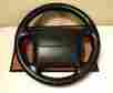 Discovery1 Land Rover 1995 Black Leather Steering Wheel With Airbag Factory Oem