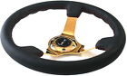 Dish Steering Nrg 3 Stitching Leather Edition Deep Gold Red Wheel "