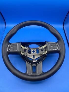 05057858aa Dodge 2013 - 2016 Oem Dart Black Leather Steering Wheel With Control Buttons