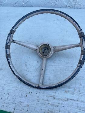 1793489 Dodge Vintage 1958 59 60 Mopar D-100 Steering Wheel And Horn Cap