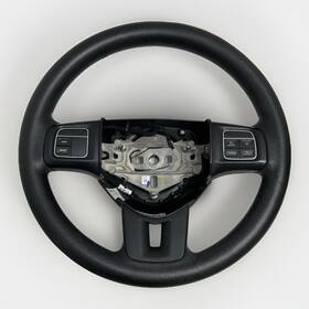 1wc22dx9ae Dodge 2015 Grand Caravan Sxt Black Leather Steering Wheel Oem K1-2
